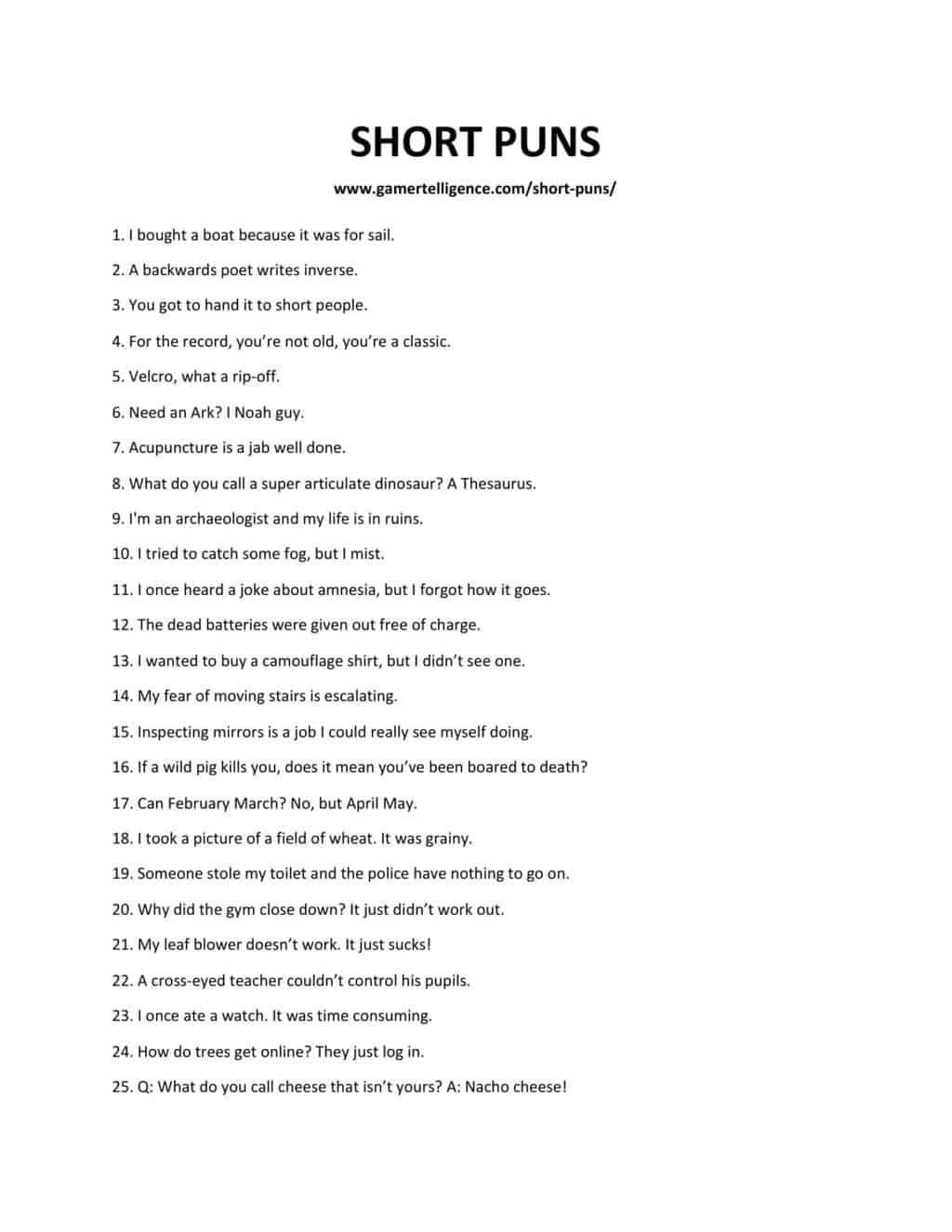50 divertidos juegos de palabras cortos que definitivamente te convertirán en el alma de la fiesta