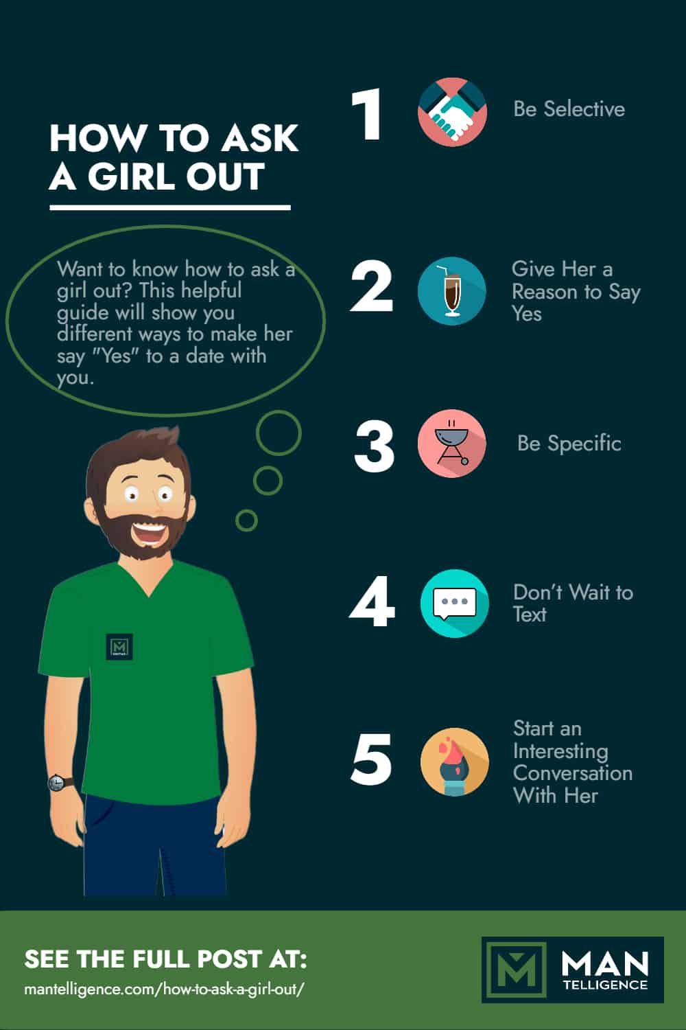 Cómo invitar a salir a una chica (6 pasos)