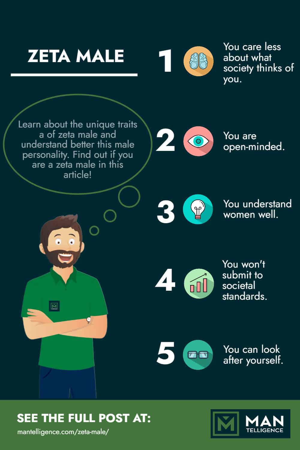7 rasgos únicos de un macho Zeta 7 rasgos únicos de un macho Zeta