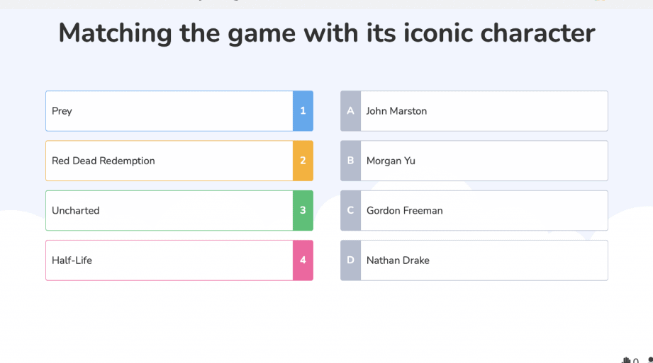 Prueba popular sobre juegos: más de 86 preguntas y respuestas - AhaSlides